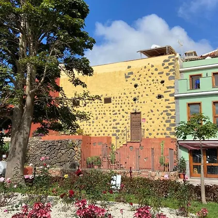 Studio Canario With Patio - Casa Del Indiano La Orotava Exterior photo