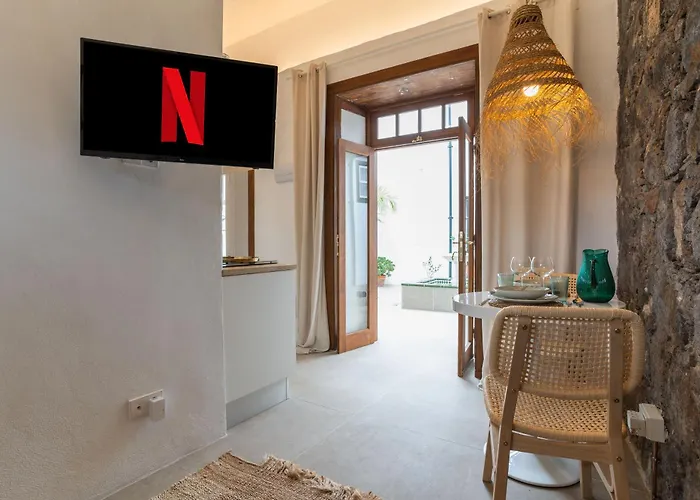 Studio Canario With Patio - Casa Del Indiano